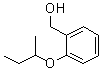 2-(1-甲基丙氧基)苯甲醇分子结构 (CAS 854169-51-0)