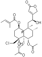 CAS 登录号：85447-27-4, Ajugamarin chlorohydrin