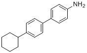 4'-环己基[1,1'-联苯]-4-胺分子结构 (CAS 854662-24-1)