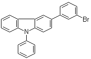 CAS # 854952-59-3, 3-(3-Bromophenyl)-9-phenyl-9H-carbazole