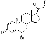 CAS # 855-51-6, 6alpha-Bromo-21-fluoropregna-1,4-diene-3,20-dione