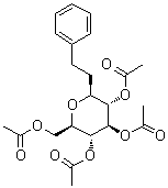 CAS # 85505-09-5, 3,7-anhydro-1,2-dideoxy-1-phenyl-D-glycero-D-gulo-Octitol tetraacetate