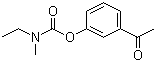 CAS # 855300-09-3, N-Ethyl-N-methylcarbamic acid 3-acetylphenyl ester