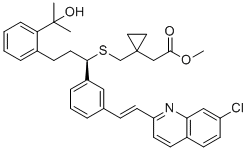 structure of CAS# 855473-51-7, 孟鲁司特酸甲基酯