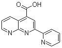 2-(2-吡啶基)-1,8-萘啶-4-羧酸分子结构 (CAS 855521-71-0)