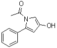 CAS # 856097-96-6, 1-(4-Hydroxy-2-phenyl-1H-pyrrol-1-yl)ethanone, 1-Acetyl-5-phenyl-3-pyrrolol