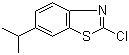 structure of CAS# 856171-16-9, 2-Chloro-6-(1-methylethyl)benzothiazole