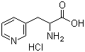 3-(3-吡啶基)丙氨酸盐酸盐分子结构 (CAS 856570-92-8)