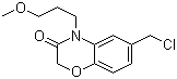 6-(氯甲基)-4-(3-甲氧基丙基)-2H-苯并[b][1,4]恶嗪-3(4H)-酮分子结构 (CAS 857272-02-7)