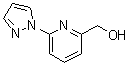 6-(1H-吡唑-1-基)-2-吡啶甲醇分子结构 (CAS 857283-81-9)