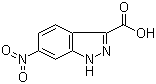 structure of CAS# 857801-97-9, 6-Nitro-3-indazolecarboxylic acid