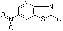 structure of CAS# 857970-02-6, 2-氯-6-硝基噻唑并[4,5-b]吡啶