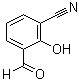 structure of CAS# 858478-91-8, 3-甲酰基-2-羟基苯甲腈