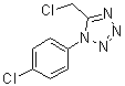 CAS # 858483-88-2, 5-(Chloromethyl)-1-(4-chlorophenyl)-1H-tetrazole, 5-(Chloromethyl)-1-(p-chlorophenyl)-1H-tetrazole