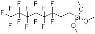 structure of CAS# 85857-16-5, 1H,1H,2H,2H-全氟辛基三甲氧基硅烷