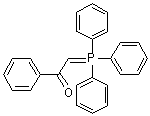 structure of CAS# 859-65-4, (苯甲酰基亚甲基)三苯基膦烷