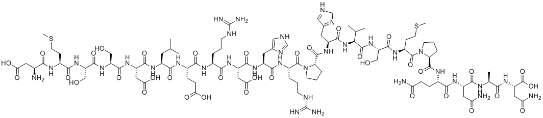 structure of CAS# 85916-47-8, Katacalcin