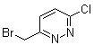 3-溴甲基-6-氯哒嗪分子结构 (CAS 859161-48-1)