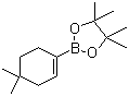 4,4-(二甲基环己烯-1-基)硼酸频那醇酯分子结构 (CAS 859217-67-7)
