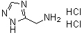 CAS # 859791-21-2, 1H-1,2,4-Triazole-5-methanamine hydrochloride (1:2)