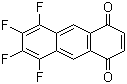 5,6,7,8-四氟-1,4-蒽二酮分子结构 (CAS 859849-47-1)