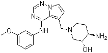 BMS 690514分子结构 (CAS 859853-30-8)