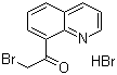 structure of CAS# 859962-48-4, 8-(2-溴代乙酰基)喹啉氢溴酸盐