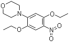 4-(2,5-Diethoxy-4-nitrophenyl)morpholine molecular structure (CAS 86-16-8)