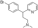 CAS 登录号：86-22-6, 溴苯那敏, 3-(4-溴苯基)-N,N-二甲基-3-吡啶-2-基-1-丙胺