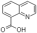 structure of CAS# 86-59-9, 8-喹啉甲酸