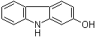 structure of CAS# 86-79-3, 2-Hydroxycarbazole