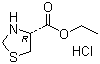 structure of CAS# 86028-91-3, L-硫代脯氨酸乙酯盐酸盐