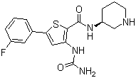 structure of CAS# 860352-01-8, AZD 7762