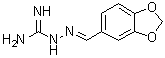 CAS # 86044-59-9, 2-(1,3-Benzodioxol-5-ylmethylene)hydrazinecarboximidamide