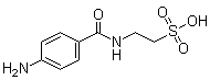 CAS # 860707-78-4, 2-[(4-Aminobenzoyl)amino]ethanesulfonic acid, N-(p-Aminobenzoyl)taurine