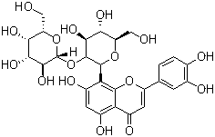 structure of CAS# 861691-37-4, 2''-O-beta-L-Galactopyranosylorientin