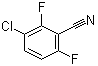 structure of CAS# 86225-73-2, 3-氯-2,6-二氟苯甲腈