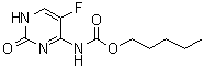 (5-氟-1,2-二氢-2-氧代-4-嘧啶基)氨基甲酸戊酯分子结构 (CAS 862508-03-0)