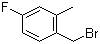 2-甲基-4-氟溴化苄分子结构 (CAS 862539-91-1)