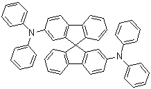 2,2'-二(二苯基氨基)-9,9'-螺二芴分子结构 (CAS 862664-73-1)
