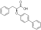 structure of CAS# 862901-87-9, (alphaS)-alpha-([1,1'-Biphenyl]-4-yloxy)benzenepropanoic acid