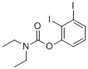 2,3-二碘苯基N,N-二乙基氨基甲酸酯分子结构 (CAS 863870-82-0)