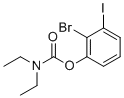 2-溴-3-碘苯基N,N-二乙基氨基甲酸酯分子结构 (CAS 863870-83-1)