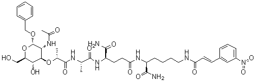 胞壁酸二肽 C分子结构 (CAS 863918-60-9)