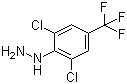 structure of CAS# 86398-94-9, 2,6-Dichloro-4-(trifluoromethyl)phenylhydrazine