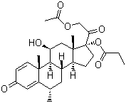 structure of CAS# 86401-95-8, Methylprednisolone aceponate