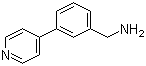 3-(4-吡啶基)苄胺分子结构 (CAS 864069-25-0)