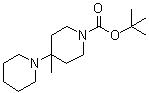 4'-甲基-[1,4'-联哌啶]-1'-羧酸叔丁酯分子结构 (CAS 864369-96-0)