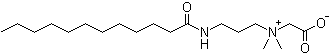 椰油酰胺丙基甜菜碱分子结构 (CAS 86438-79-1)