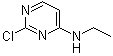 2-氯-4-(乙基氨基)嘧啶分子结构 (CAS 86443-51-8)